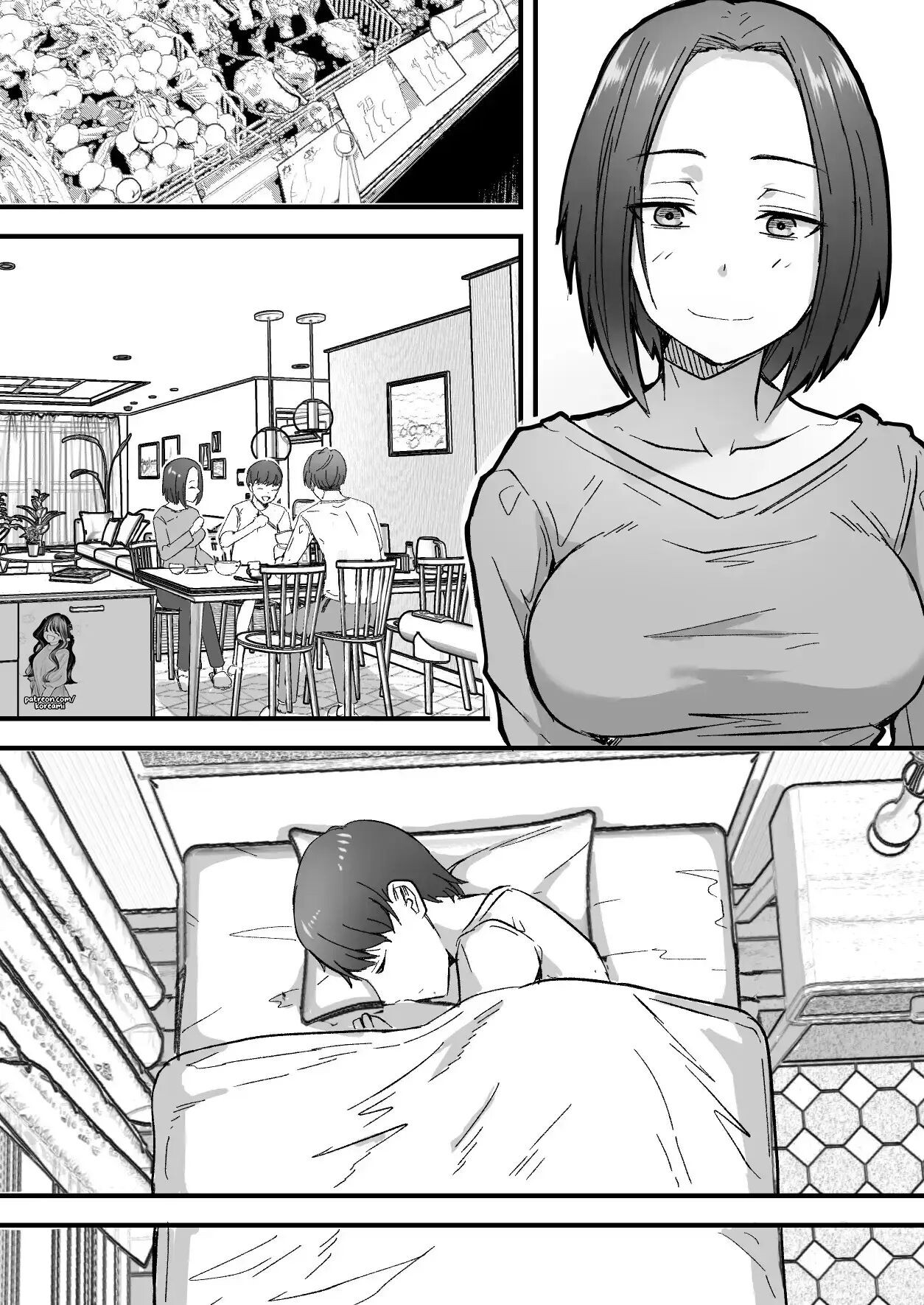 Hentai Manga Comic-I WILL make a single mother my wife 1-Read-58